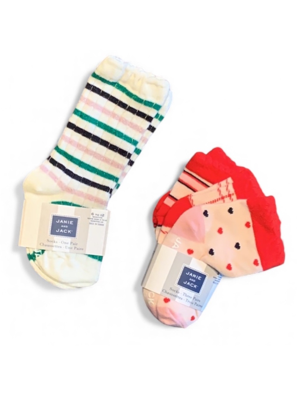 Janie and Jack Baby Girl Sock Bundle